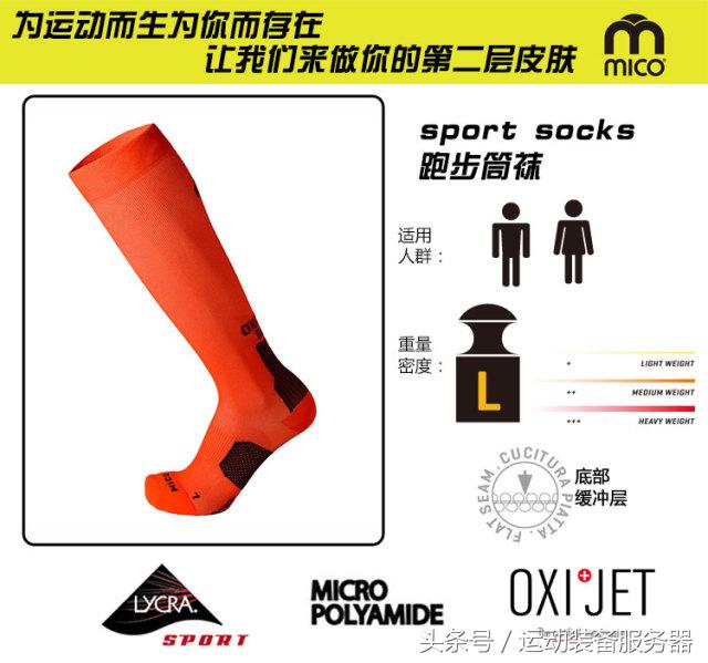 首发:跑友群测——意大利MICO专业压缩小腿袜