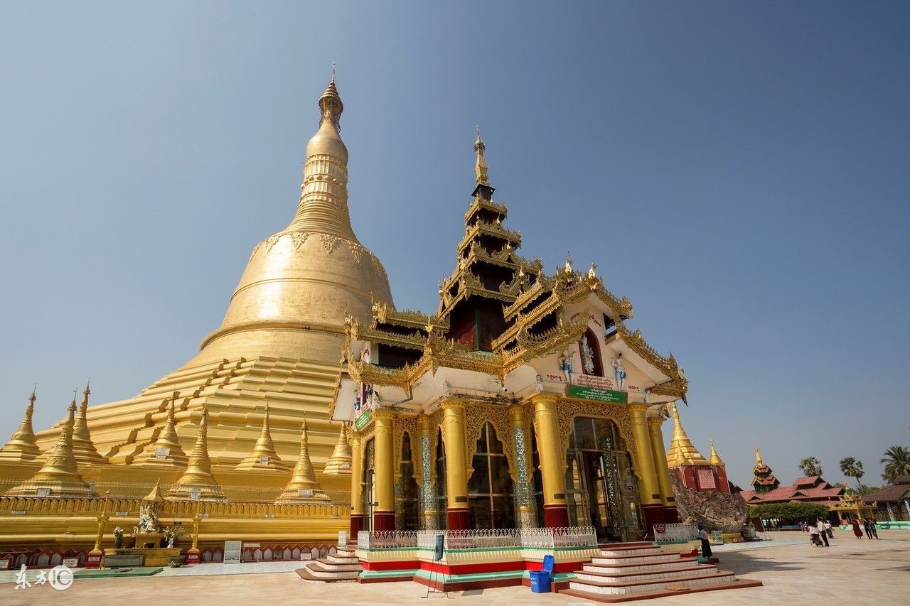 缅甸的大金塔简介,缅甸仰光大金塔人