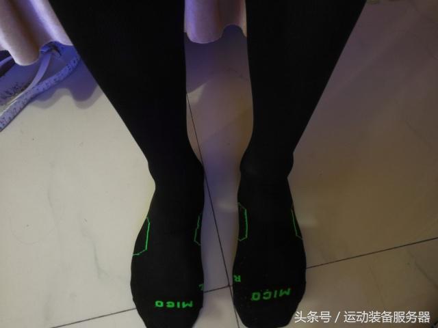 首发:跑友群测——意大利MICO专业压缩小腿袜