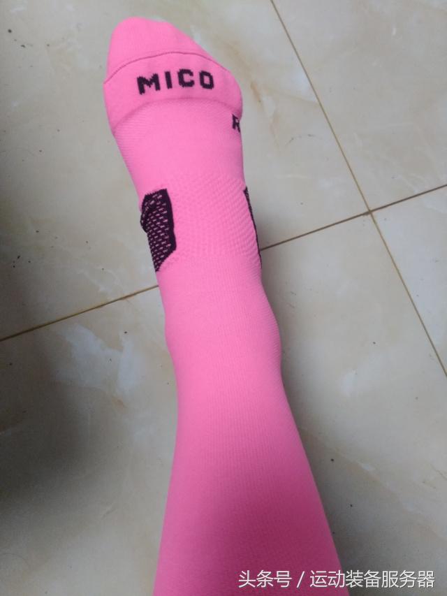 首发:跑友群测——意大利MICO专业压缩小腿袜