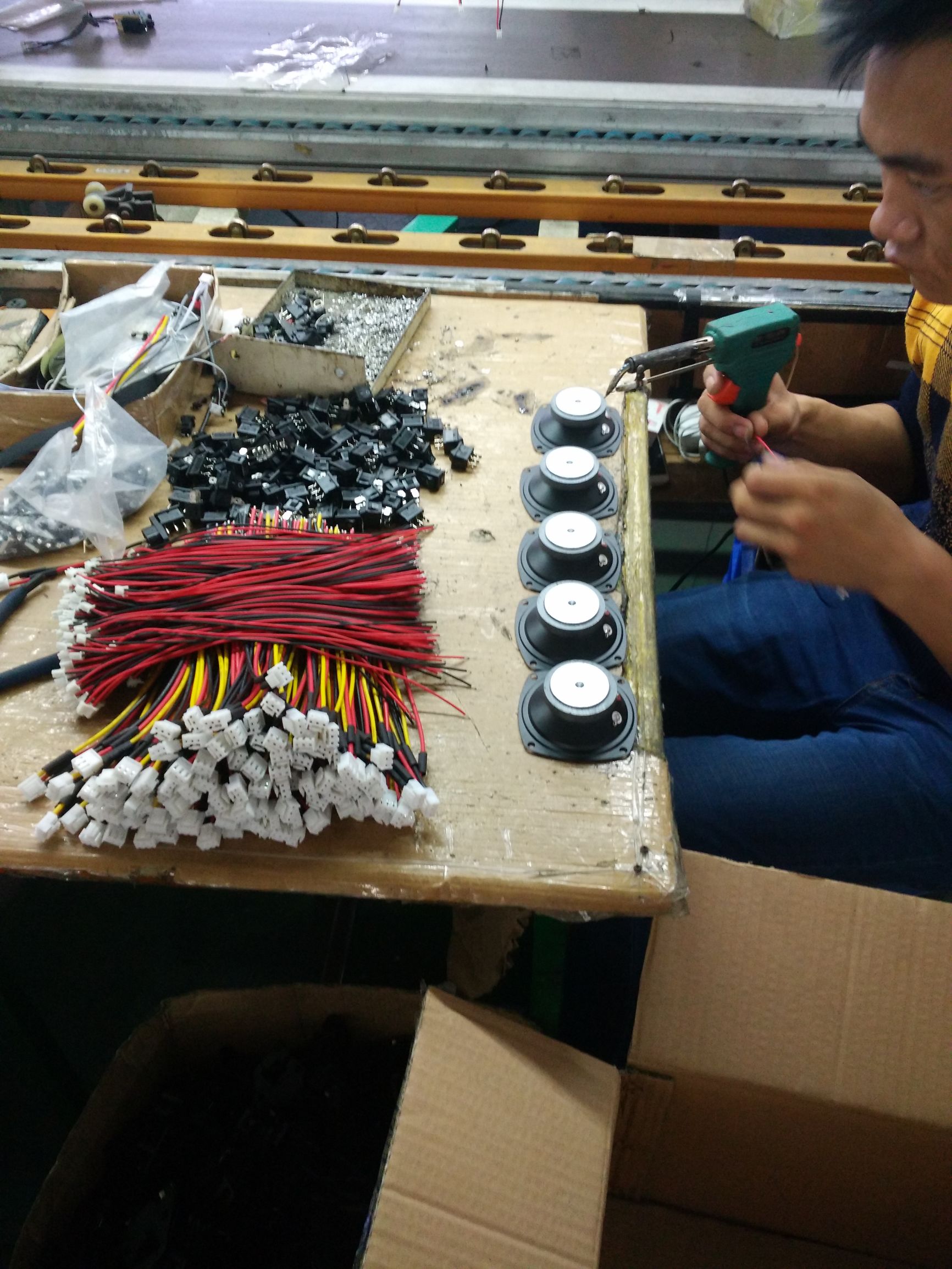 拉杆音箱制作过程,拉杆音响制作图解