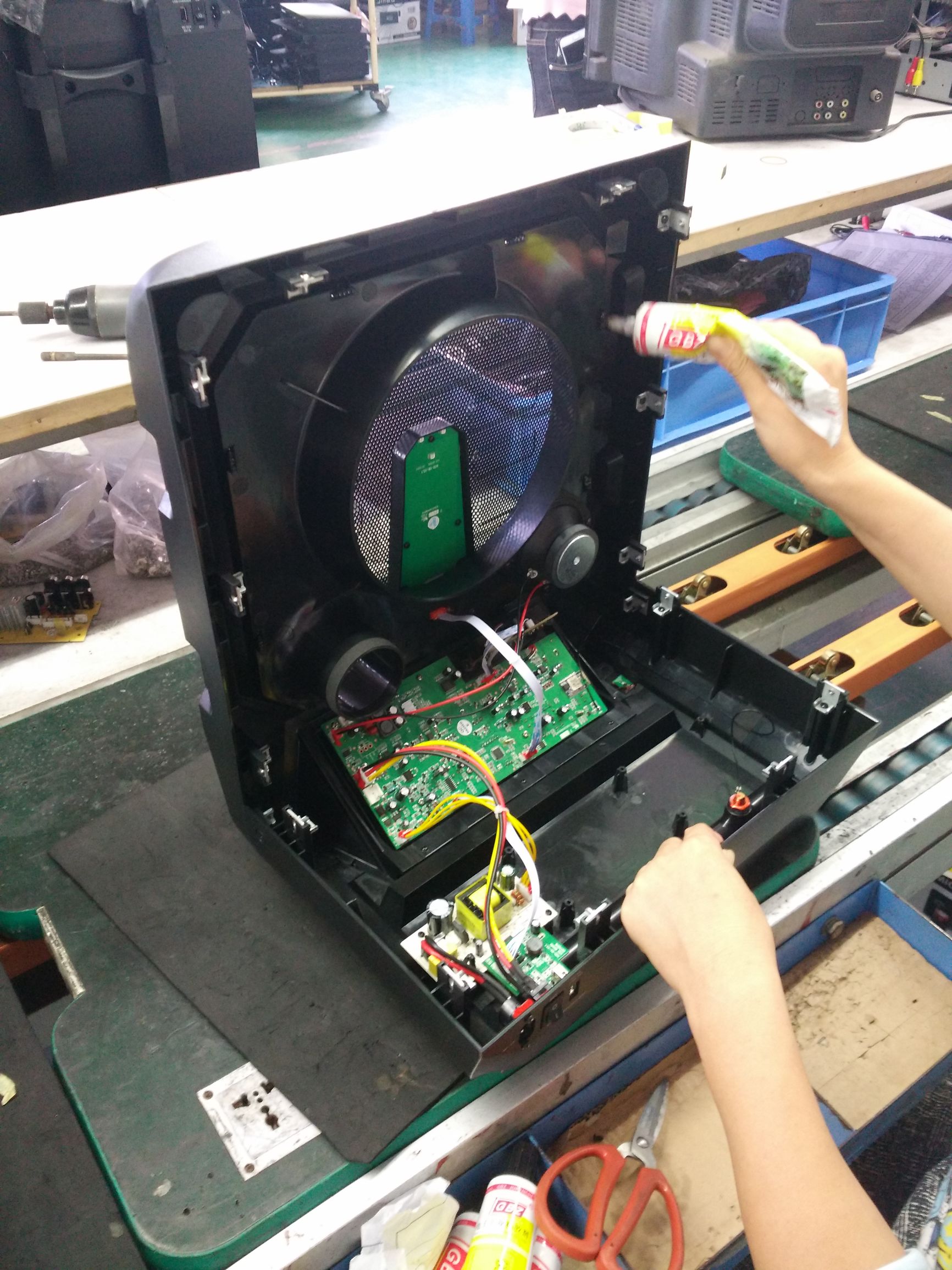 拉杆音箱制作过程,拉杆音响制作图解