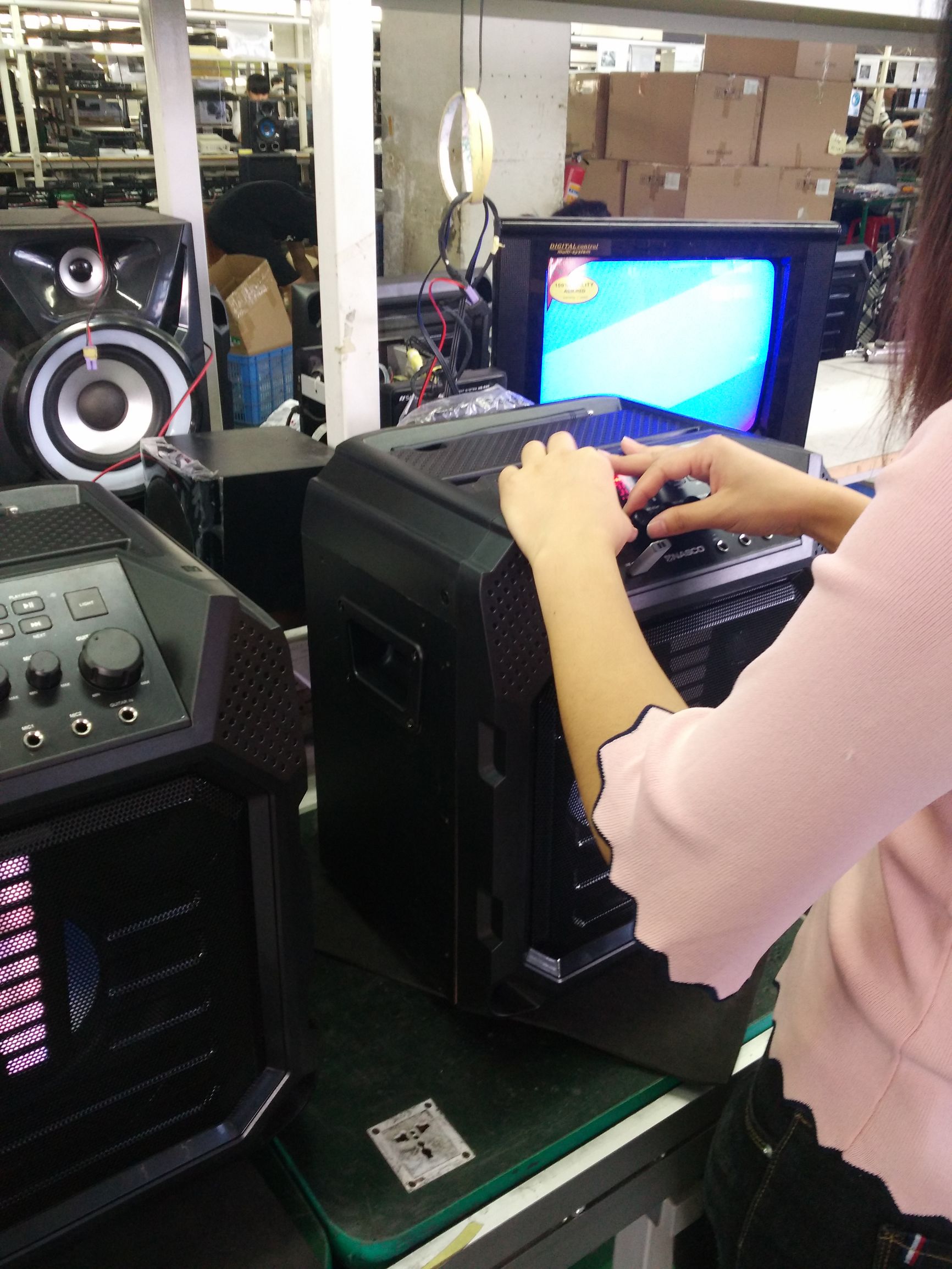 拉杆音箱制作过程,拉杆音响制作图解