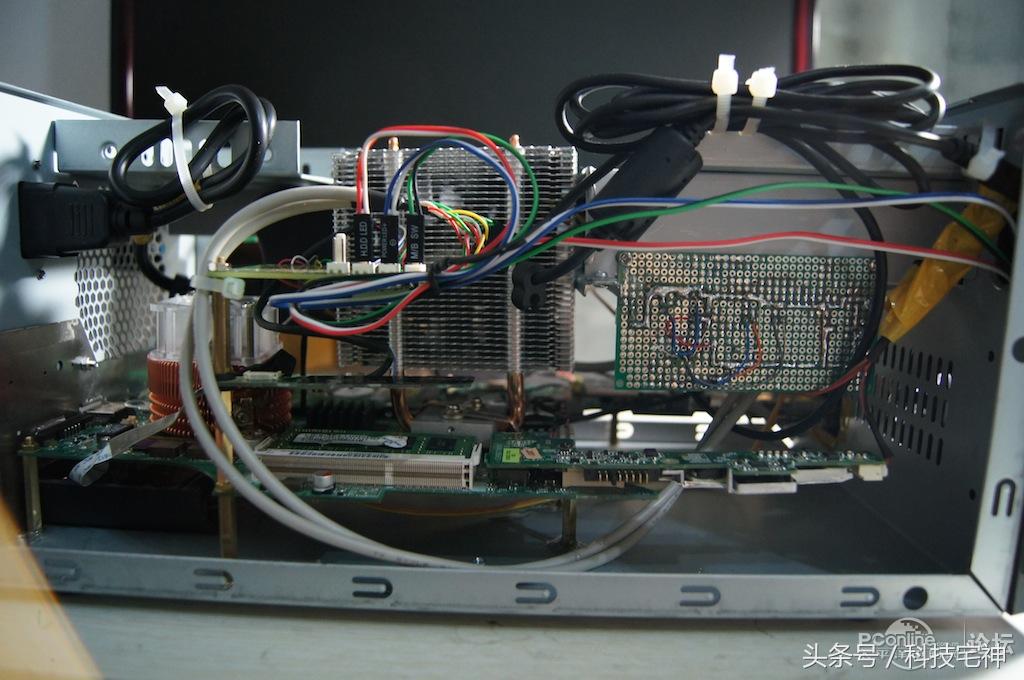 联想一体机拆机改台式电脑,旧联想笔记本改造小主机