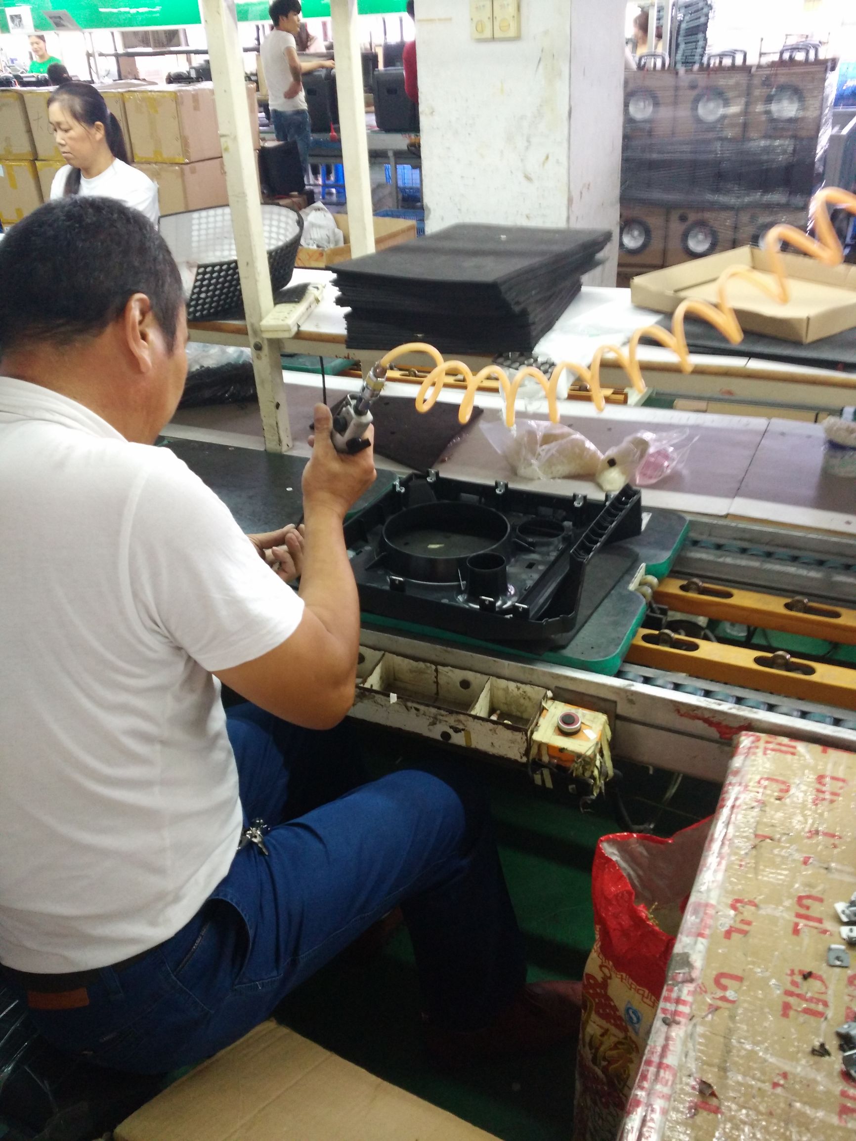 拉杆音箱制作过程,拉杆音响制作图解