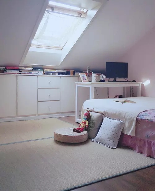 租了阁楼,五个人租了一间阁楼