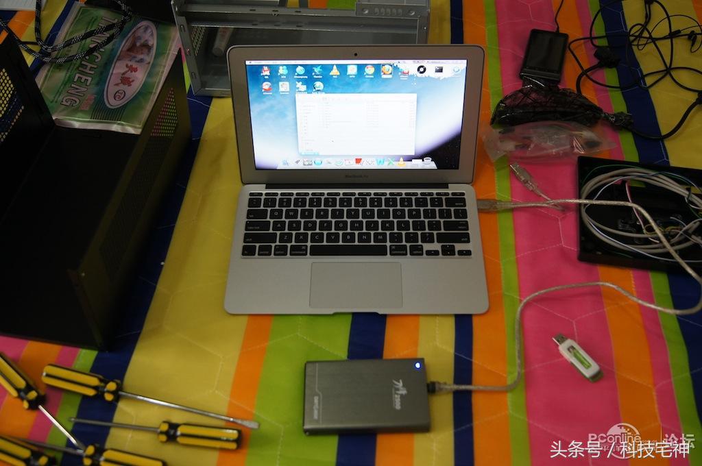 联想一体机拆机改台式电脑,旧联想笔记本改造小主机