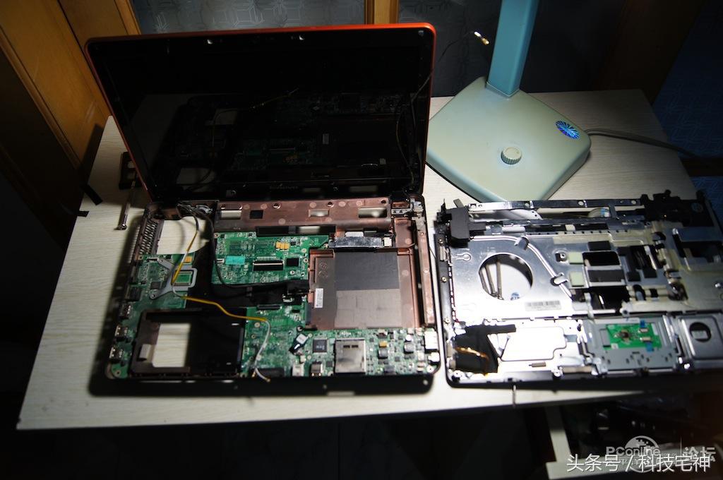 联想一体机拆机改台式电脑,旧联想笔记本改造小主机