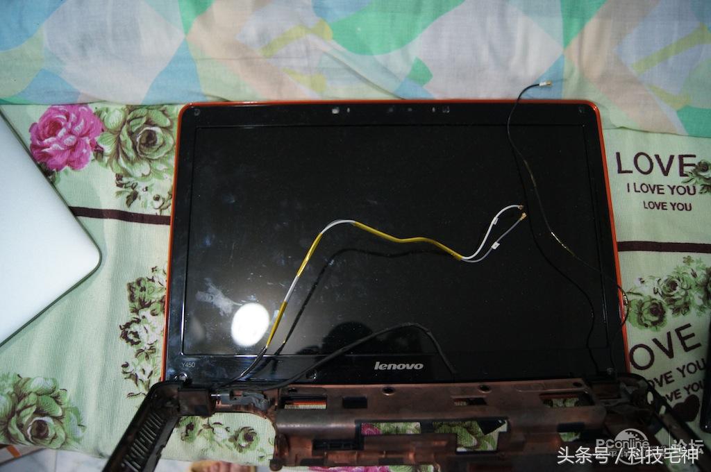 联想一体机拆机改台式电脑,旧联想笔记本改造小主机