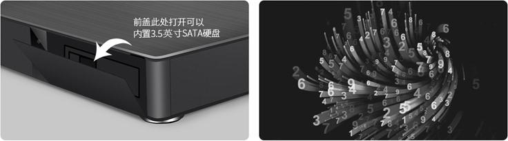 谁更专业?三款智能硬盘*放播**器接口对对碰
