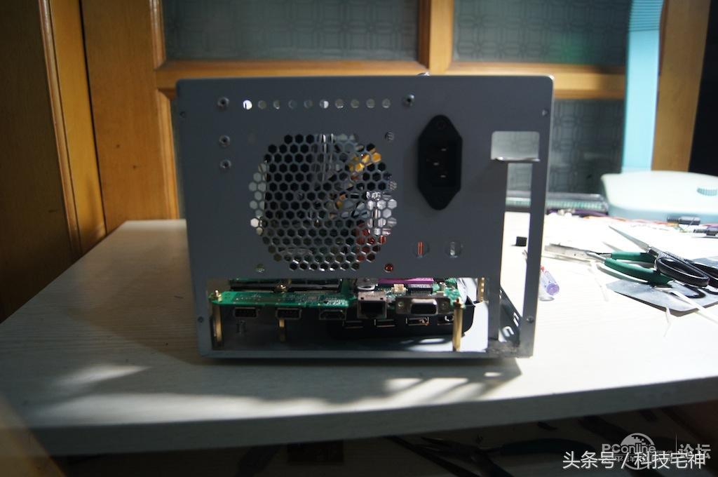 联想一体机拆机改台式电脑,旧联想笔记本改造小主机