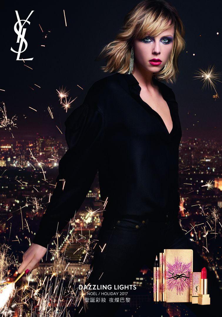 ysl限量彩盘,ysl圣诞限定口红唇釉套装