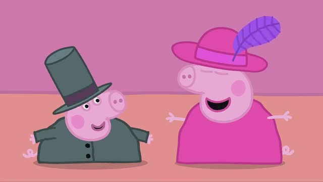 宝宝玩具屋之小猪佩奇第一季动漫,陪孩子看动画之小猪佩奇放风筝