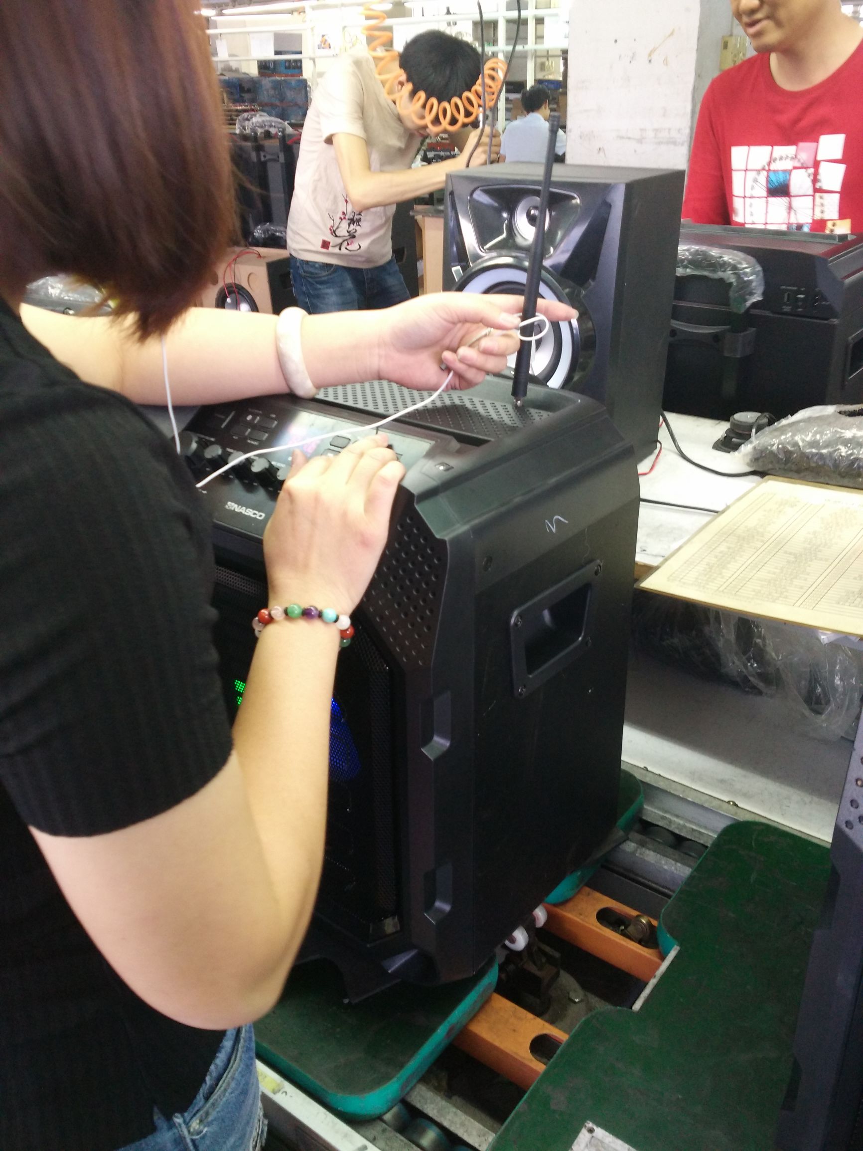 拉杆音箱制作过程,拉杆音响制作图解