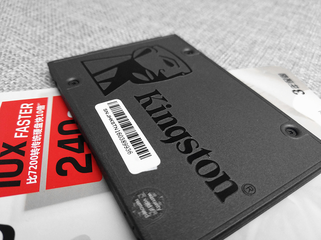 离7秒开机只有一块SSD的距离！金士顿A400240G固态硬盘对比体验