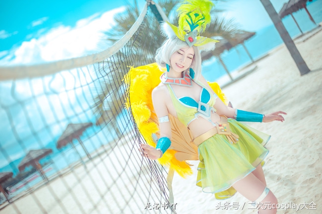 美女小姐姐cos妲己热情桑巴,王者荣耀夏日游戏节妲己cos