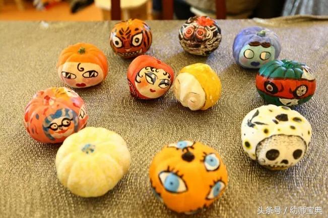 万圣节南瓜手工制作,万圣节幼儿园手工南瓜
