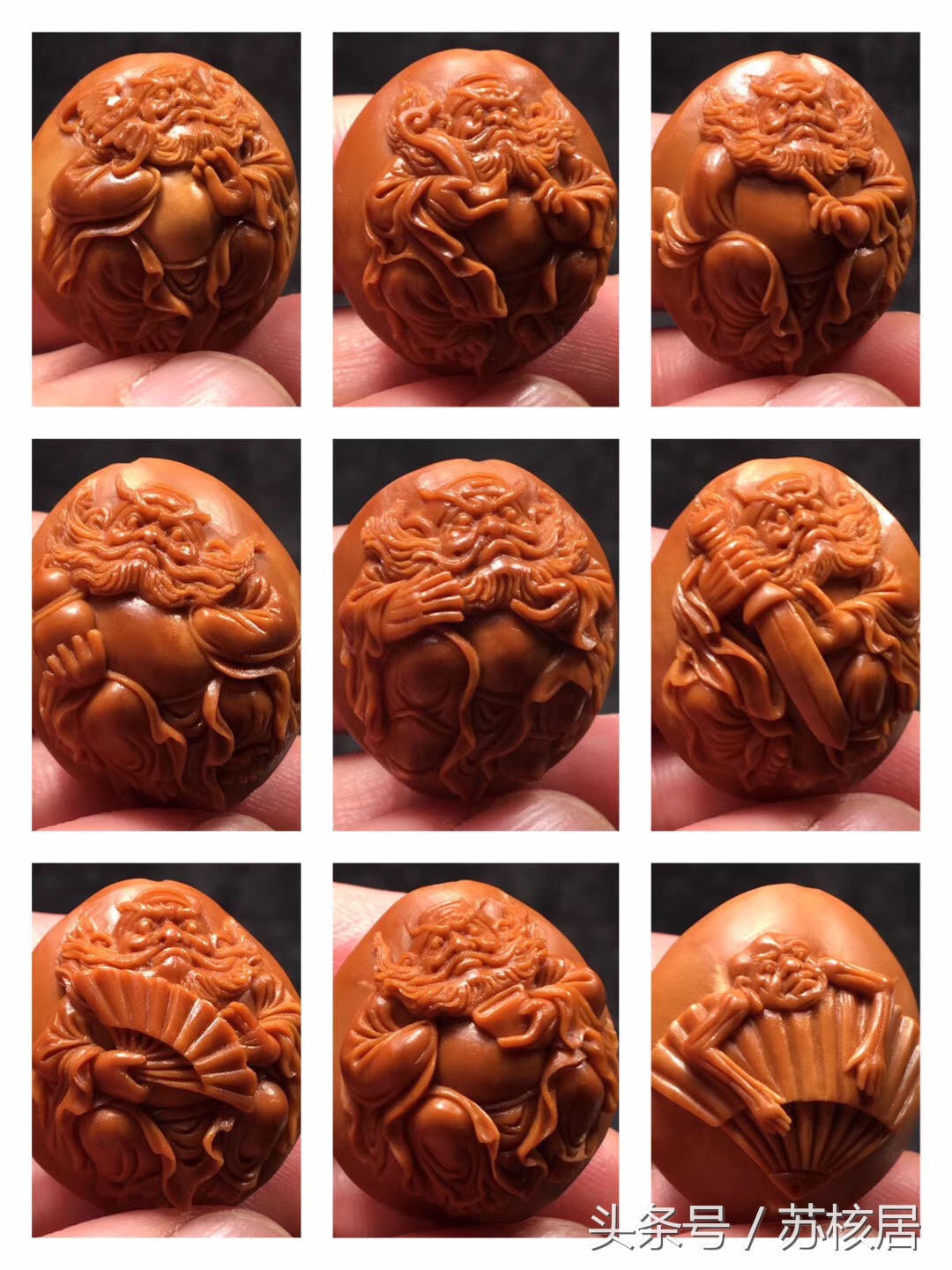 橄榄核雕有几种雕工工艺,橄榄核核质决定价格还是雕工