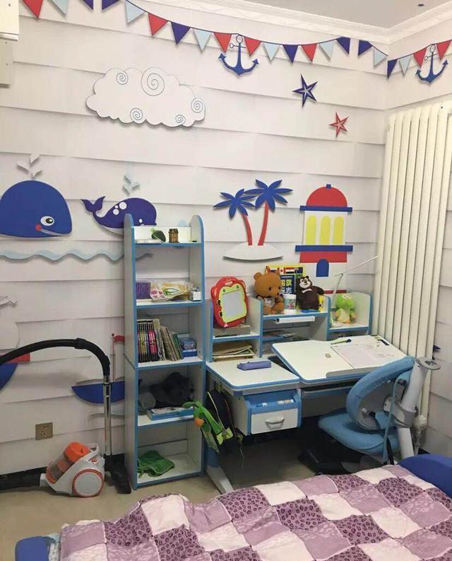 才一个星期就装好的儿童房，但绝对是头条上最亮眼的！