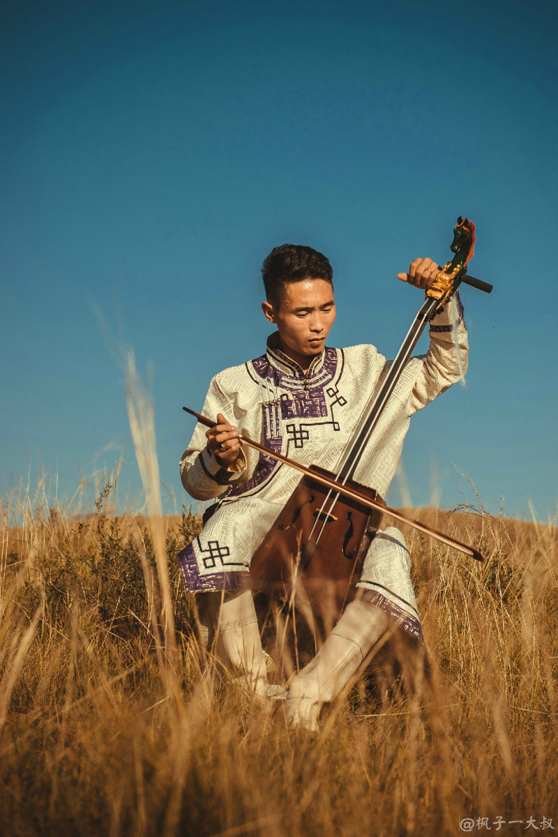 草原金秋美景图片,蓝天白云大草原的美图