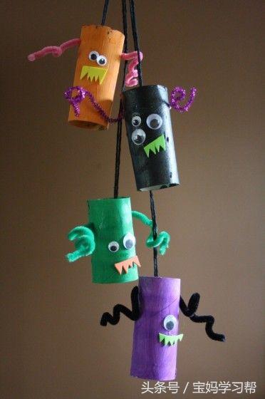 万圣节和宝宝宅家?NO!NO!NO!这11款手工做起来!