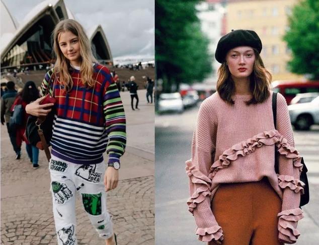 秋冬毛衣穿搭中性风高级感,打底毛衣女加绒秋冬半高领