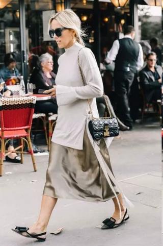 秋冬毛衣穿搭中性风高级感,打底毛衣女加绒秋冬半高领