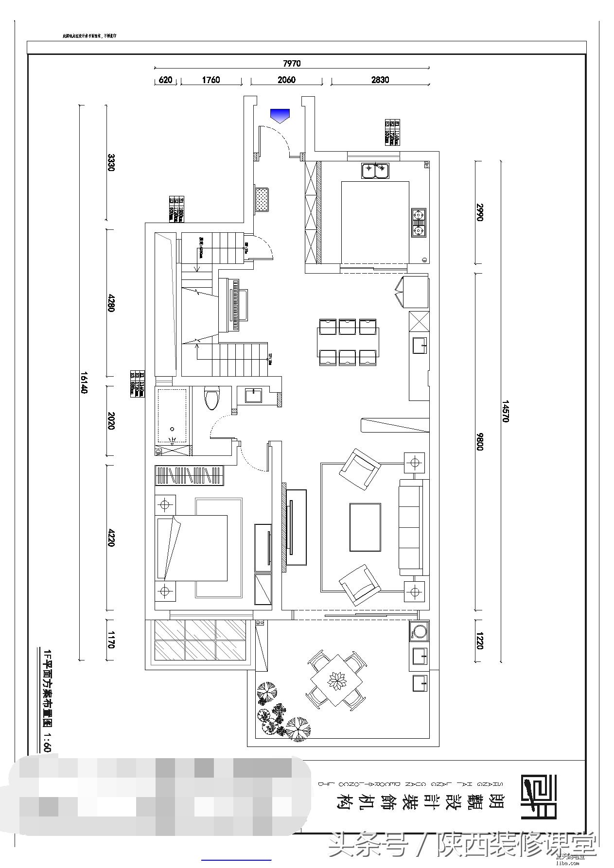500平米庭院带地下车库,地上三层地下二层带泳池车库