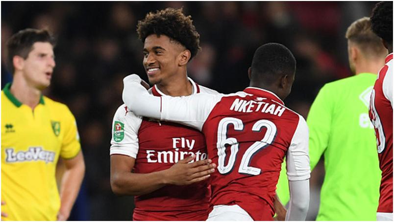 英联杯比赛中炸裂酋长球场的枪手新星:恩凯蒂亚?!