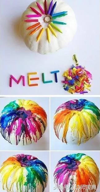 万圣节南瓜手工制作,万圣节幼儿园手工南瓜