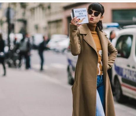 秋冬毛衣穿搭中性风高级感,打底毛衣女加绒秋冬半高领