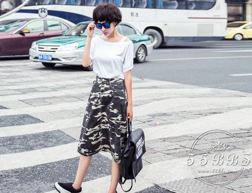 为了吸引宋老公我把所有迷彩单品都穿了个遍！