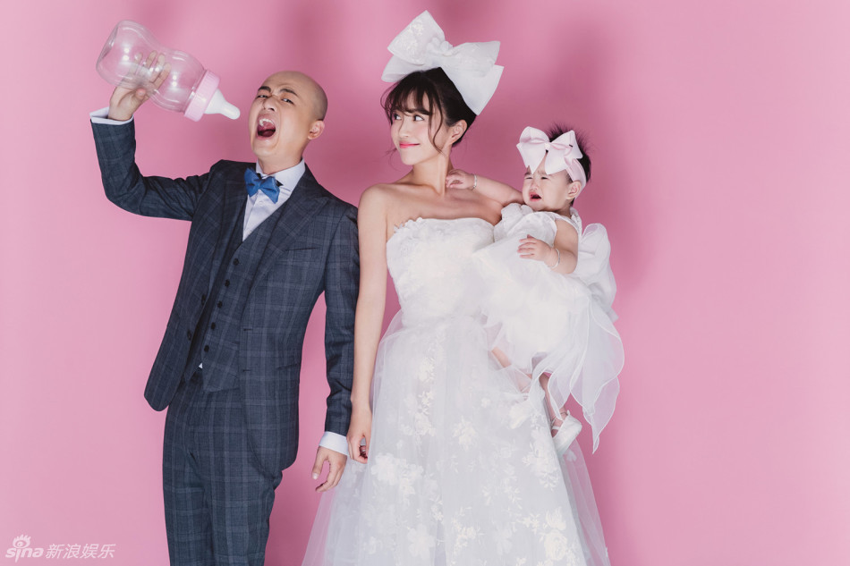 包贝尔的中式婚纱照,婚纱照包贝尔