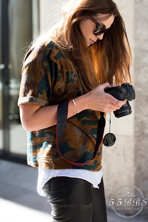 为了吸引宋老公我把所有迷彩单品都穿了个遍！