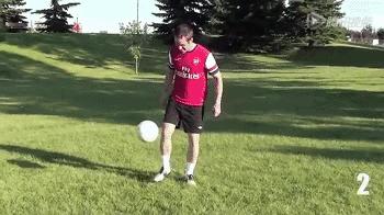 颠球12部位教学,颠球技巧100个