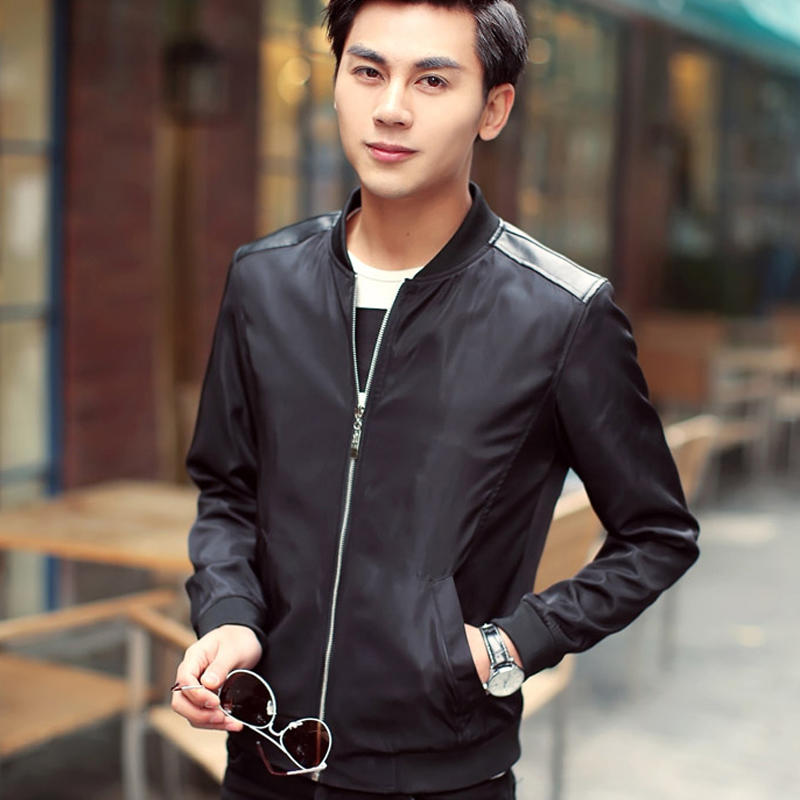 型男必备夹克帅气有型优雅中国风,罗蒙春秋季新款休闲男士夹克帅气