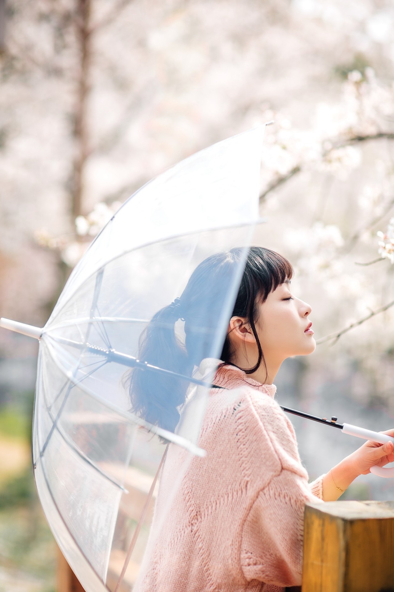 花季怎么拍好看,自由浪漫的人像照片