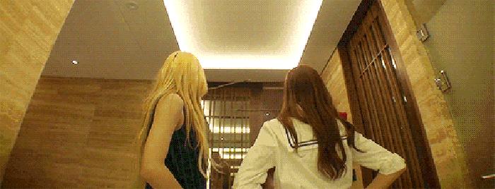 韩国郑氏姐妹,jessicakrystal郑氏姐妹机场look