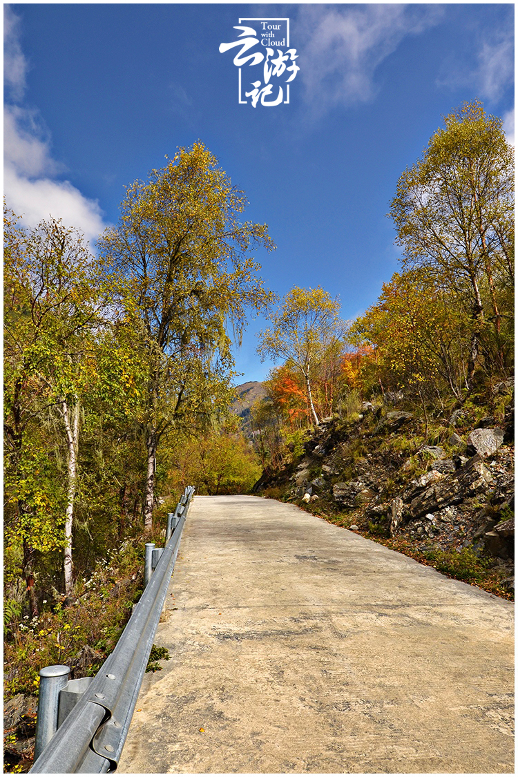 川西红叶5日自驾游,川西松坪沟旅行