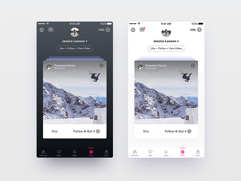 或许能你让灵感爆发的一组图片社交AppUI设计作品欣赏
