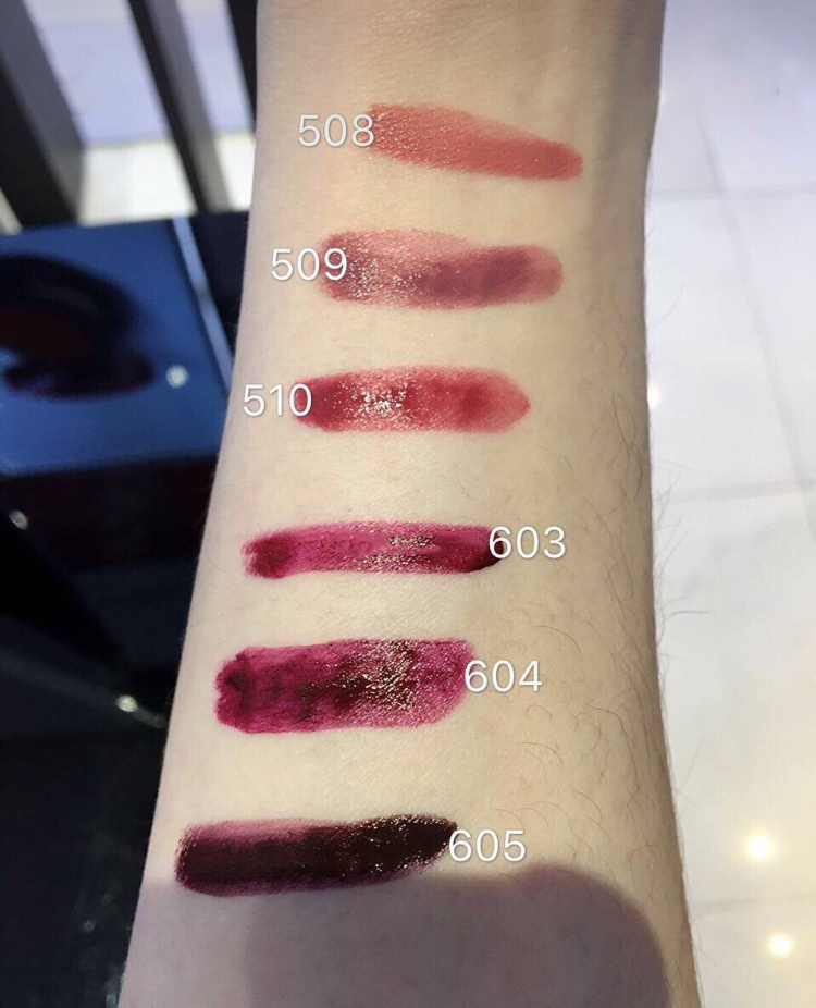 Armani阿玛尼2017圣诞限定小胖丁新色508/509/510/603/604/605!