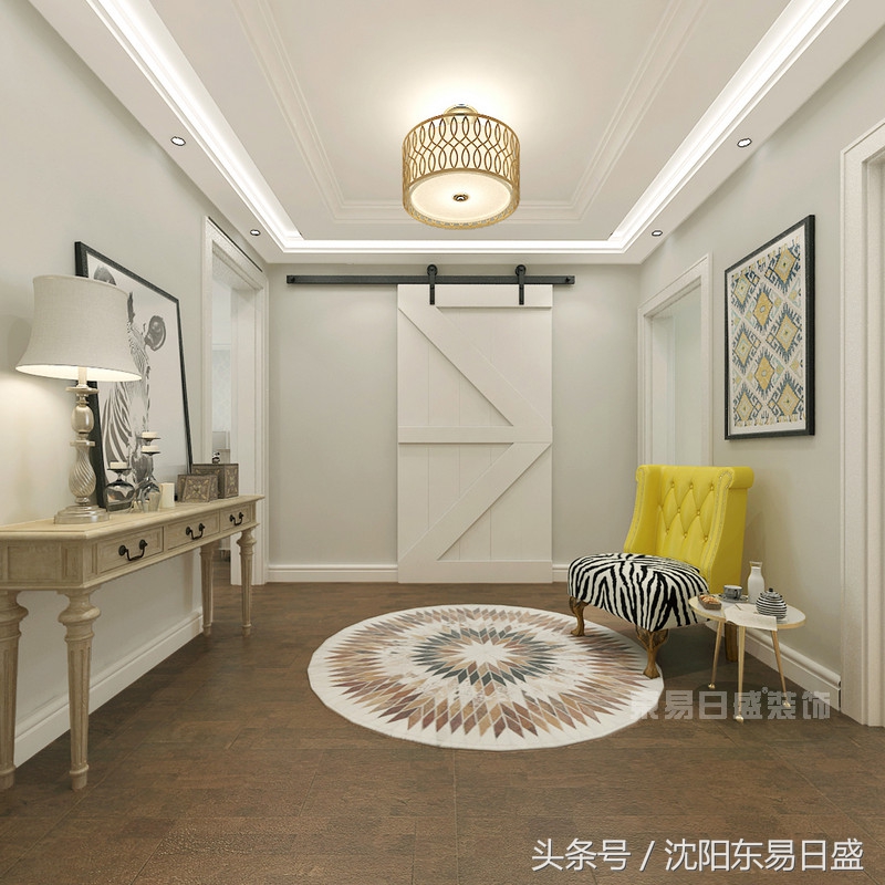 金地长青湾165平装修效果图,北湖湾极简风格装修效果图