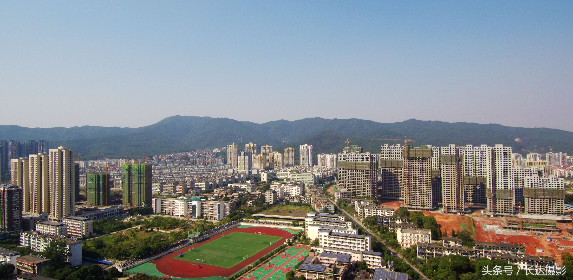 新余航拍最新视频,新余国家森林城市