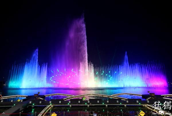 郑州航空港喷泉,郑州漂浮音乐喷泉