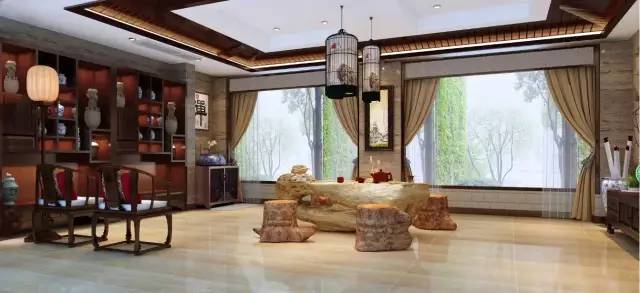 装修茶室效果图多少钱一平方,装修茶室家用