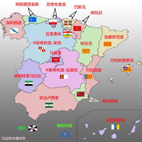 「足球地理」西班牙足球最全介绍：伊比利亚斗牛士