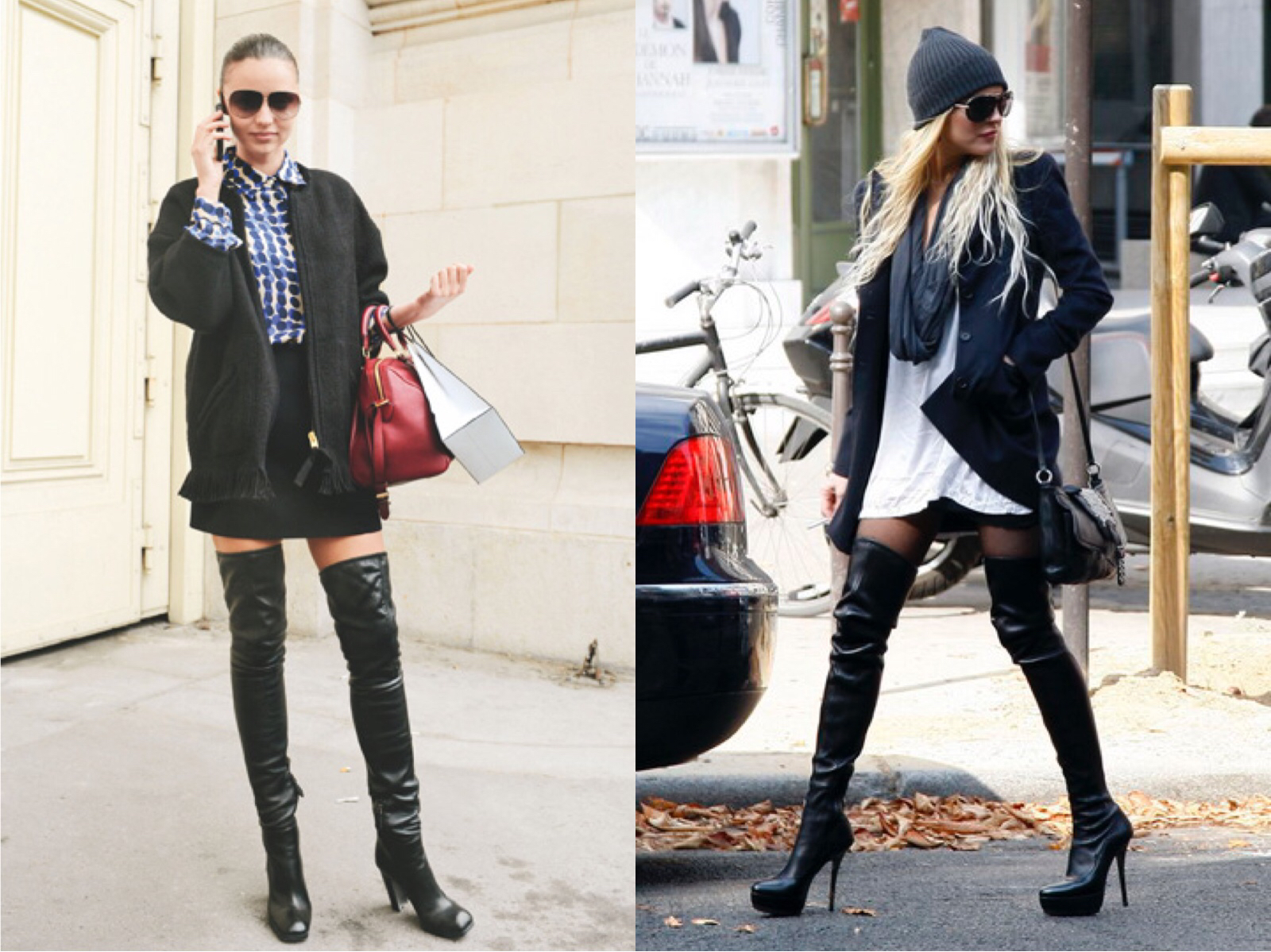 穿上高筒靴，你妈不再逼你穿秋裤了