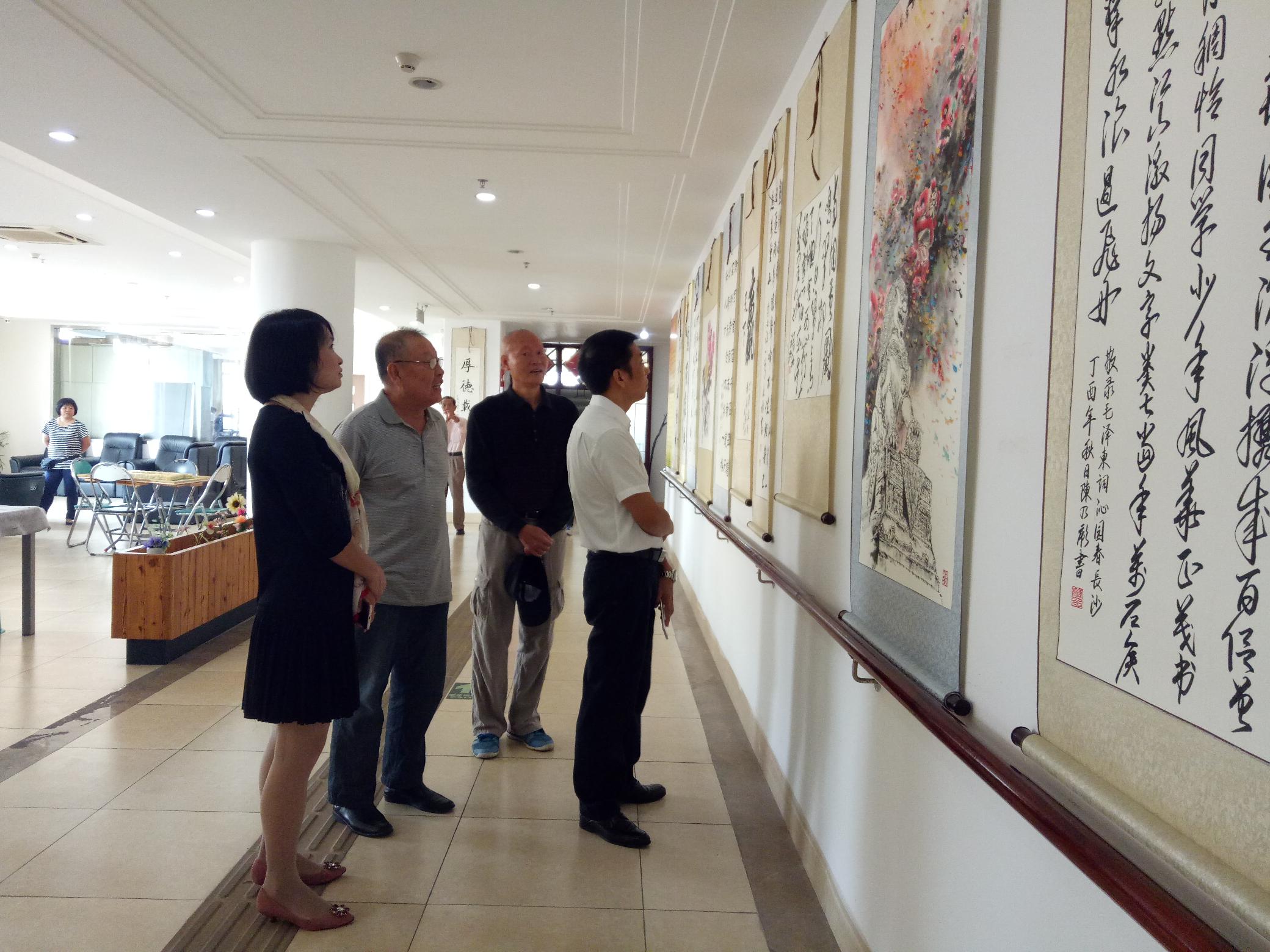 番禺|笔墨寄情思,书画展赤心!听说桥南书画爱好者都来了这里