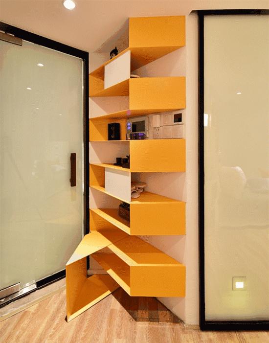 每个人都应该住的更好!25㎡最窄处只有0.2m的奇葩纸片屋