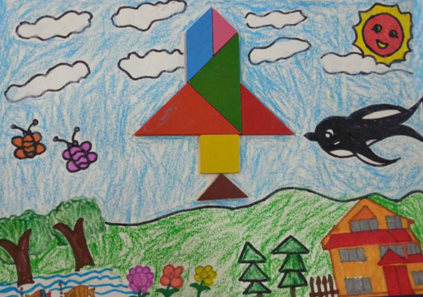 七巧板怎么给孩子讲解,七巧板怎么玩才聪明